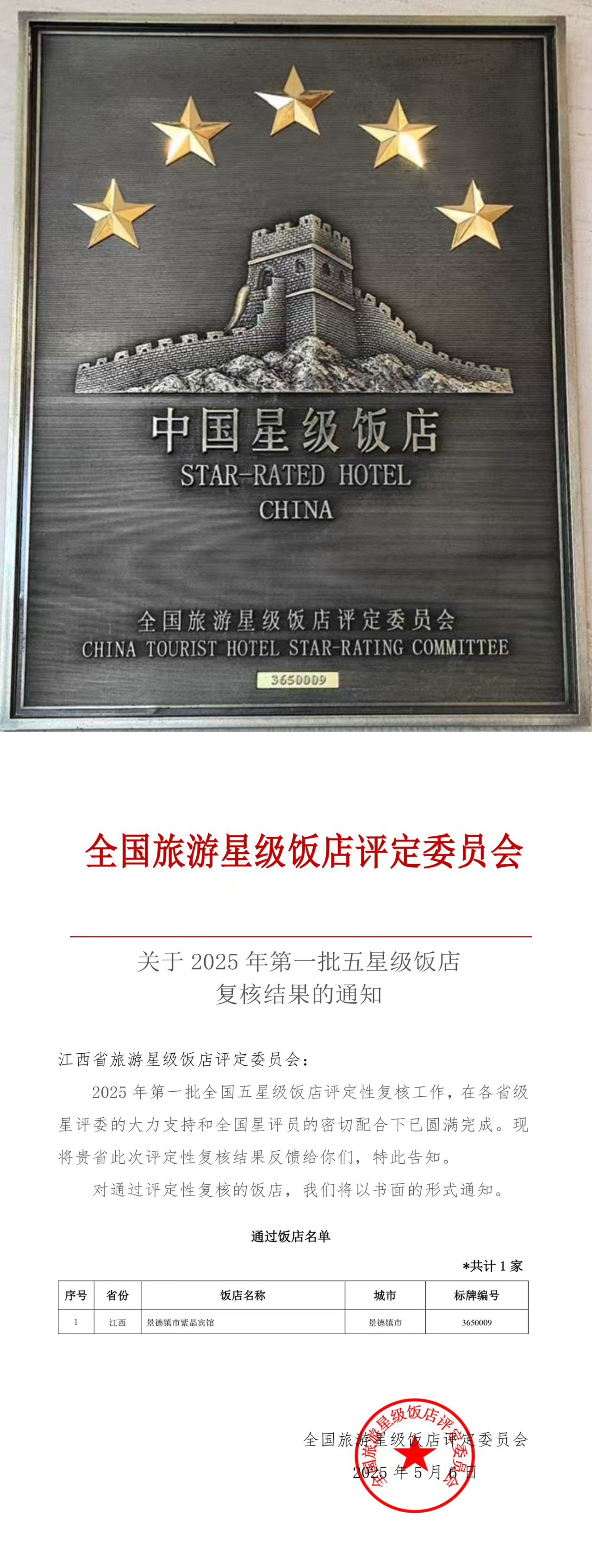 五星級(jí)飯店牌匾及文件.jpg 五星級(jí)飯店牌匾及文件.jpg