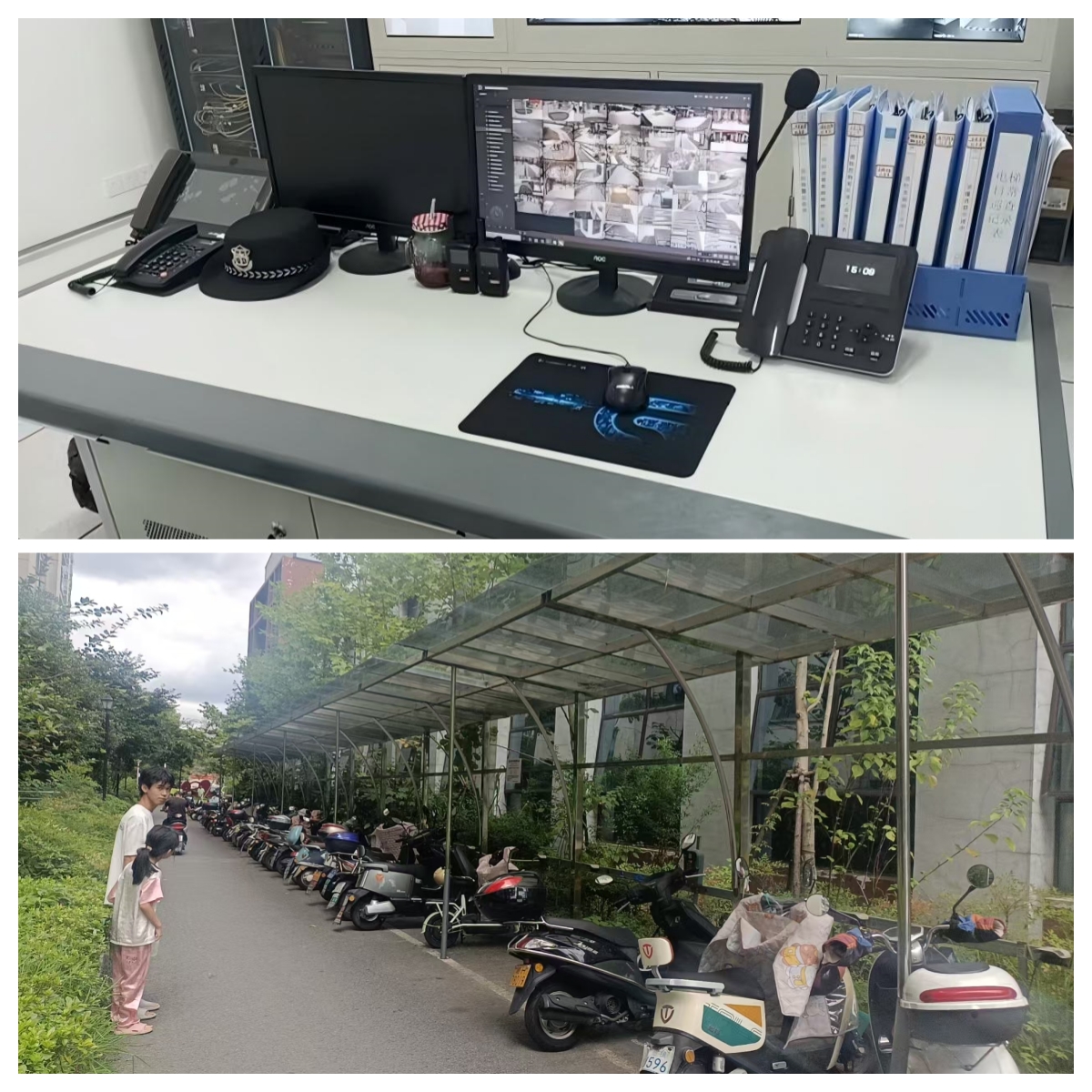 圖 整改后的設(shè)備間、小區(qū)停車棚.jpg